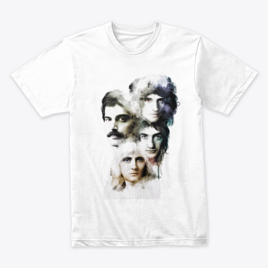 Camiseta Algodon Queen Art Rock Style2