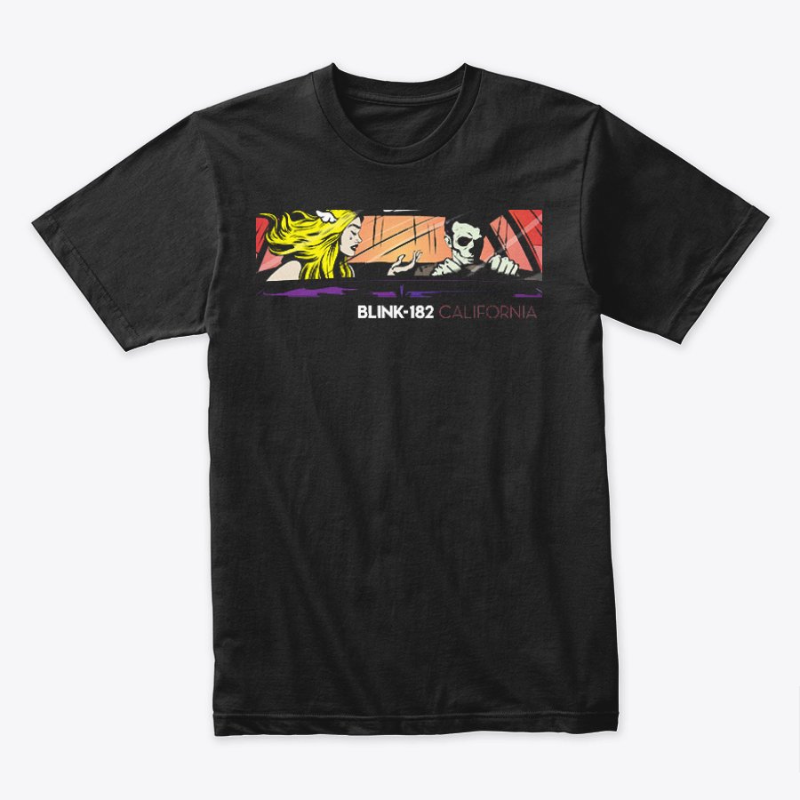 Camiseta Algodon Blink 182 California