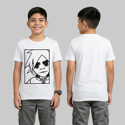 Camiseta Junior Gorillaz en Algodon
