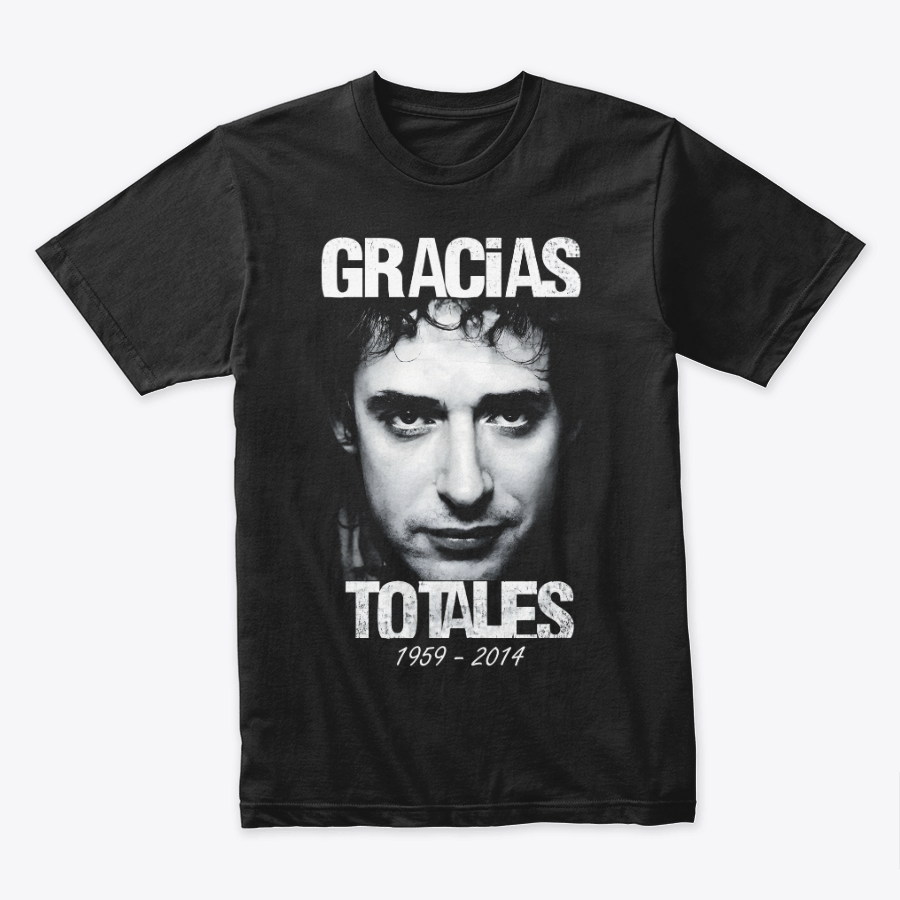 Camiseta Algodón Soda Stereo Cerati Gracias Totales