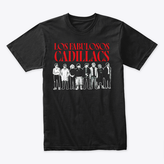 Camiseta Algodon Fabulosos Cadillacs Poster Group
