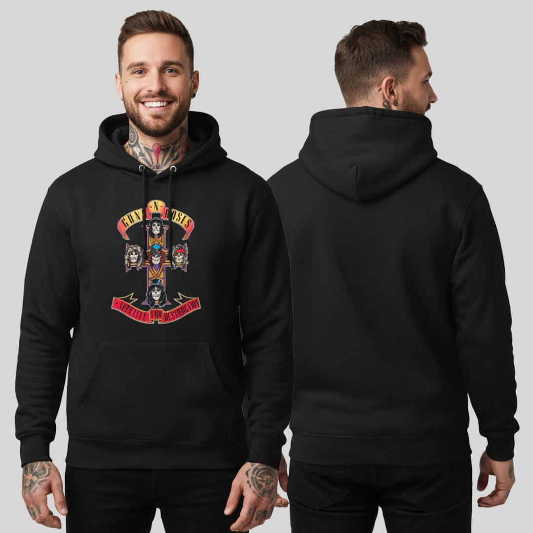 Buzo Capota Guns N Roses Art Plus