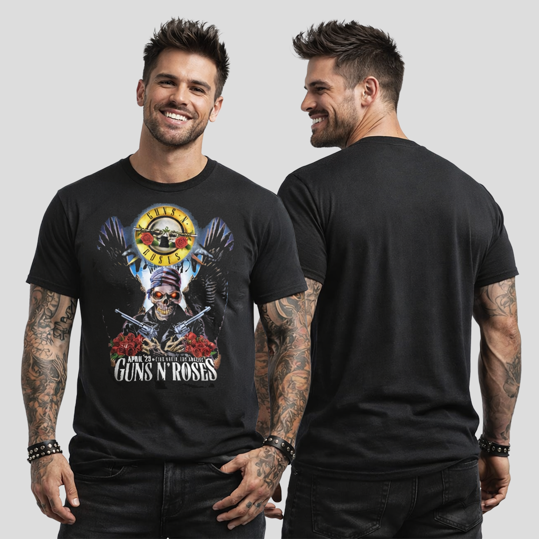 Camiseta Algodon Guns N Roses Club Nokia