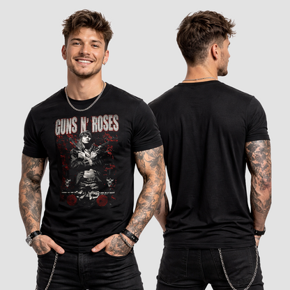 Camiseta Axl Rose Guns N Roses Art Poster