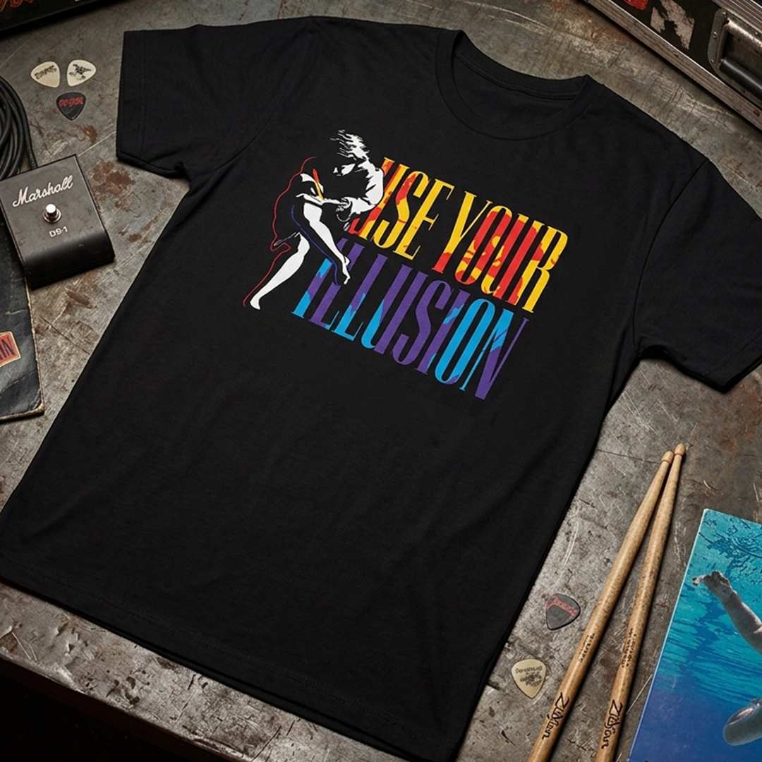 Camiseta Algodon Guns n roses Use Your illusion Art