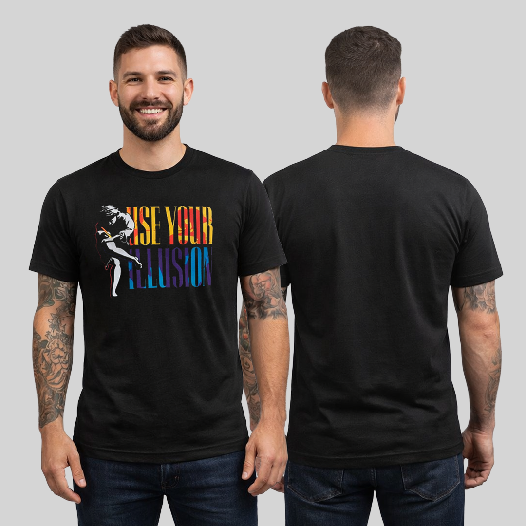 Camiseta Algodon Guns n roses Use Your illusion Art