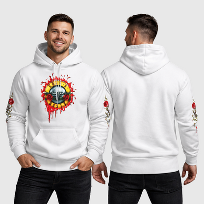 Buzo Capota Guns N Roses Logo Blood Doble Estampado