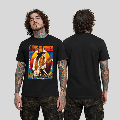 Camiseta Algodon Guns N Roses Paradise City