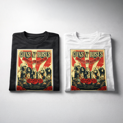 Camiseta Guns N Roses Manchester Poster