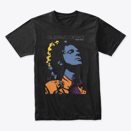 Camiseta Algodón Soda Stereo Cerati Multicolor