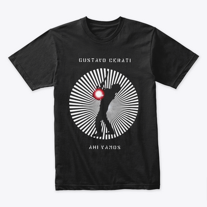 Camiseta Algodón Soda Stereo Cerati Ahí Vamos