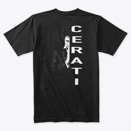 Camiseta Algodón Soda Stereo Cerati Ahí Vamos