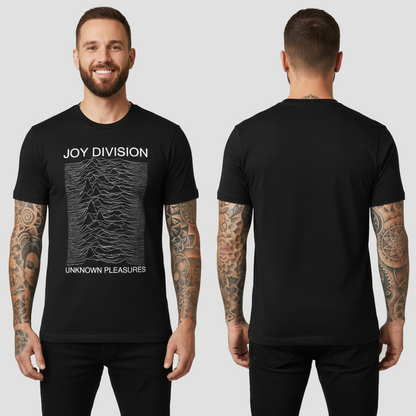 Camiseta Algodon Joy Division Unknow Pleasures Cover