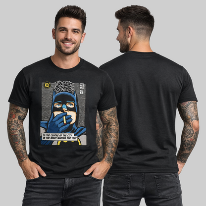 Camiseta Algodon Joy Division Batman Poster