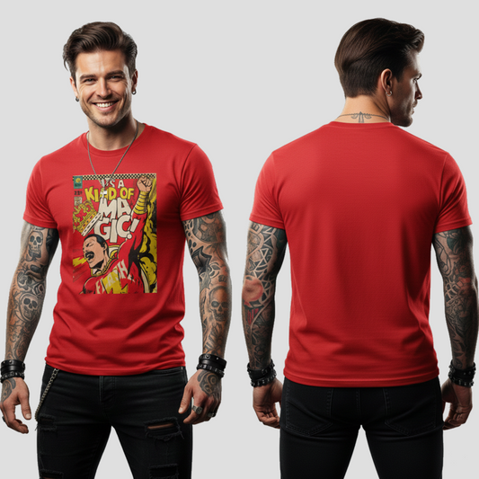 Camiseta Algodon Queen Kind of magic Art