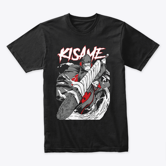 Camiseta Algodon Kisame Akatsuki Poster