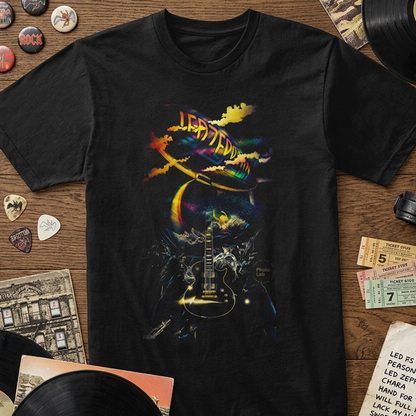 Camiseta Algodon Led Zeppelin Poster Style
