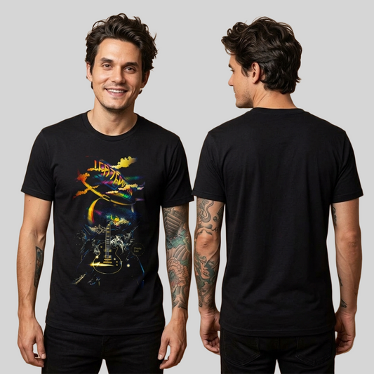 Camiseta Algodon Led Zeppelin Poster Style