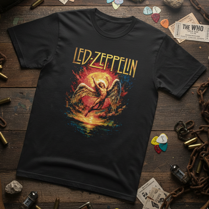 Camiseta Algodon Led Zeppelin Ar 1