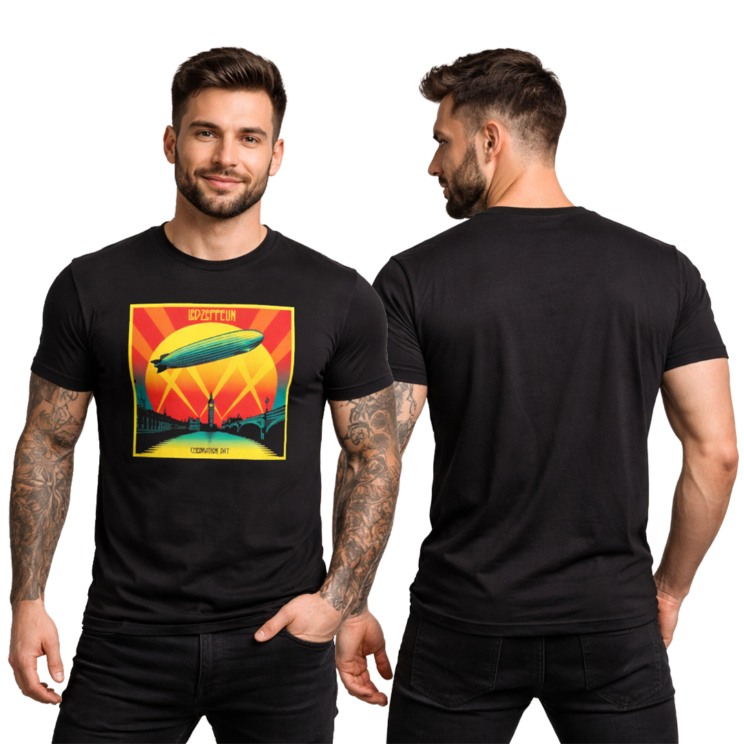 Camiseta Algodon Led Zeppelin Celebration Day