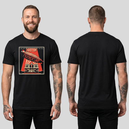 Camiseta Algodon Led Zeppelin Mothership Navidad