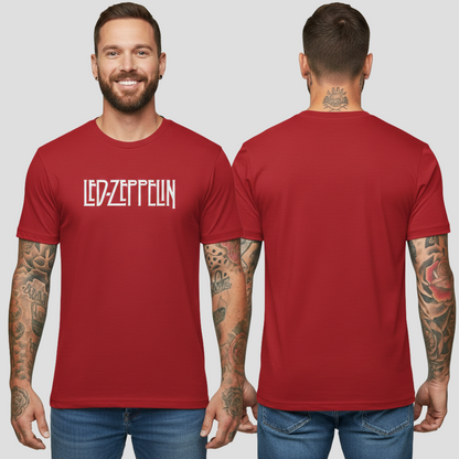 Camiseta en Algodón Led Zeppelin Logo