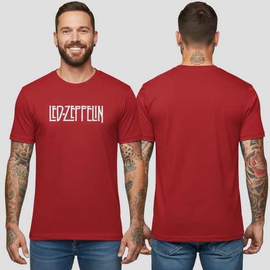 Camiseta en Algodón Led Zeppelin Logo