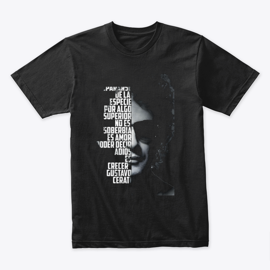 Camiseta Algodón Soda Stereo Frase Cerati