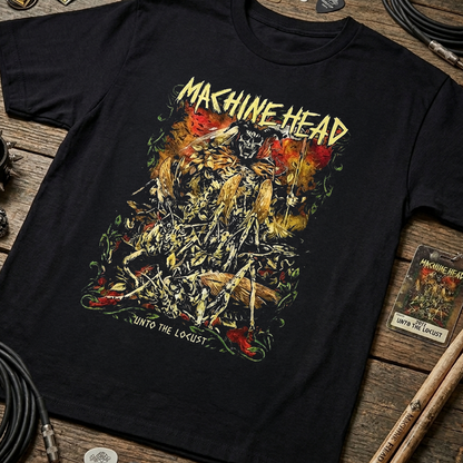Camiseta Algodon Machine Head Unto The Locust
