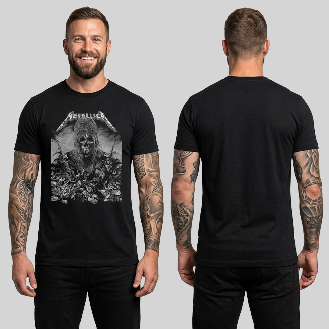 Camiseta Algodon Metallica Templar