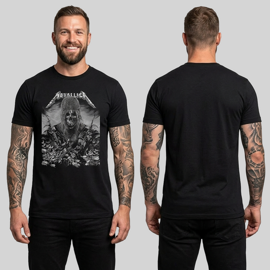 Camiseta Algodon Metallica Templar