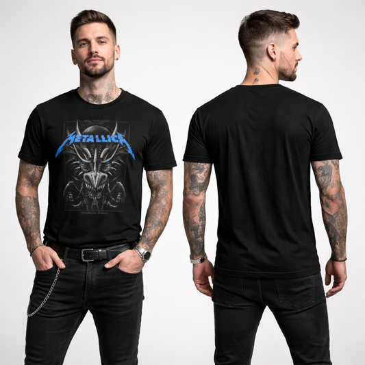 Camiseta Algodon Metallica Stockholm 2018