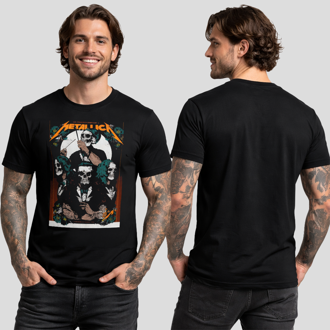 Camiseta Algodon Metallica San Francisco Poster