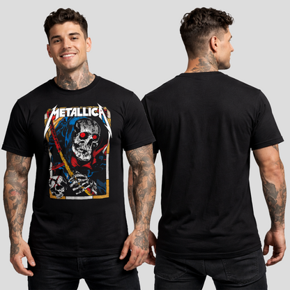 Camiseta Algodon Metallica Death Reaper