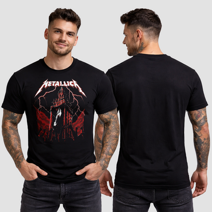 Camiseta Algodon Metallica Poster Style