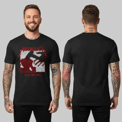 Camiseta Metallica Kill em all Rock Style