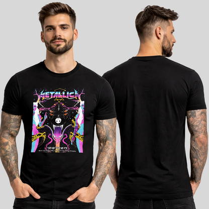 Camiseta Algodon Metallica Airfield Tartu Poster 2019