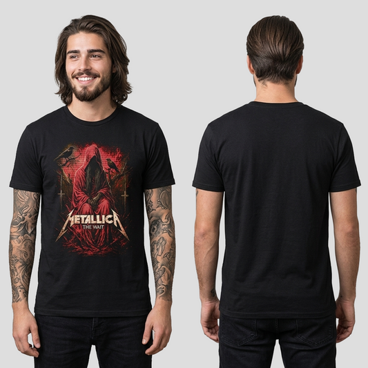 Camiseta Algodon Metallica The Wait