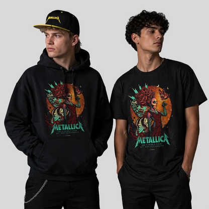 Combo Metallica - WorldWired: Buzo, Camiseta y Gorra