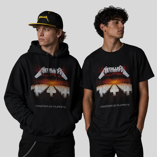 Combo Metallica - The Masters of Puppets: Buzo, Camiseta y Gorra