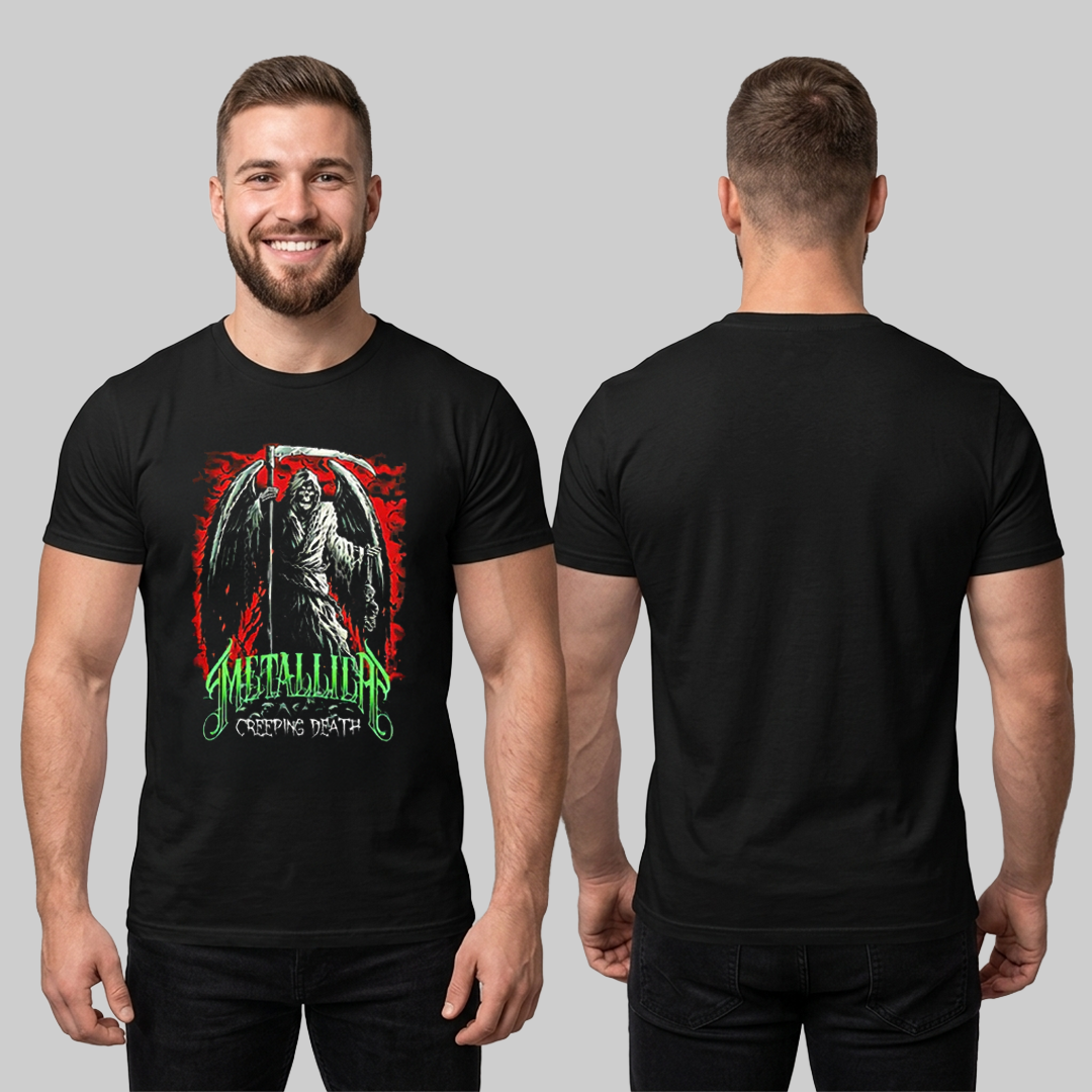 Camiseta Algodon Metallica Creeping Death