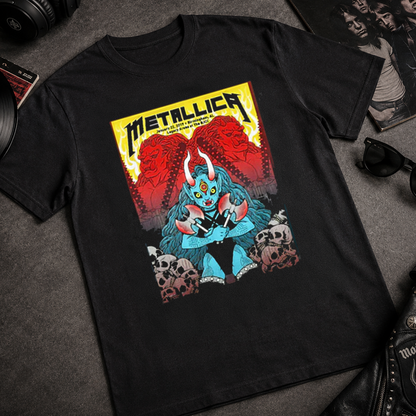 Camiseta Algodon Metallica Legacy Arena Birmingham Poster