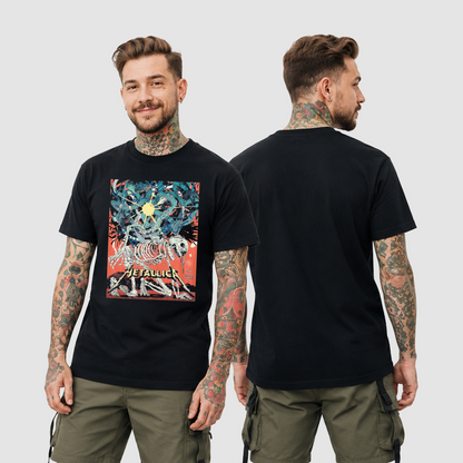 Camiseta Algodon Metallica Grand Forks
