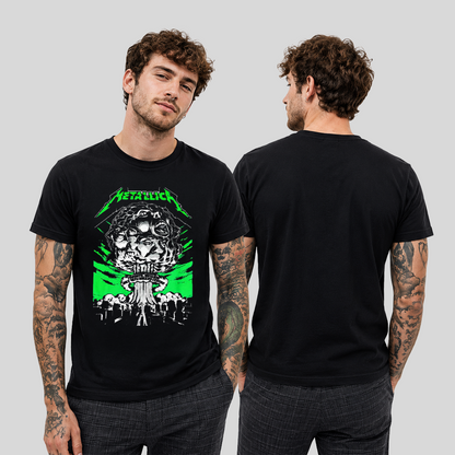 Camiseta Algodon Metallica Toronto Poster