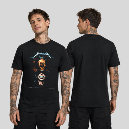 Camiseta Algodon Metallica Pittsburgh Poster