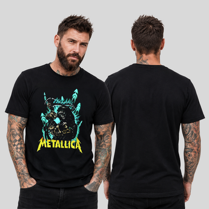 Camiseta Algodon Metallica Parca Ghost Art
