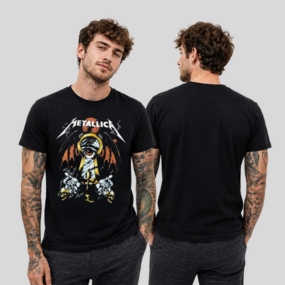 Camiseta Algodon Metallica Orion Art