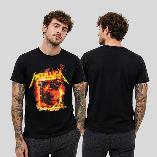 Camiseta Algodon Metallica Jump In The Fire