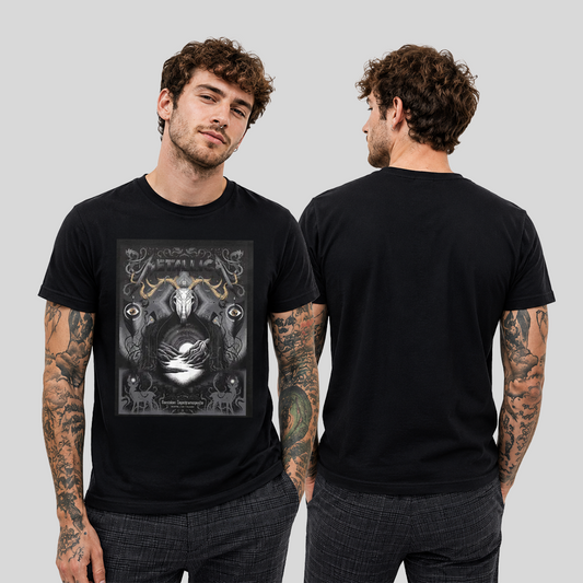 Camiseta Algodon Metallica Hameenlinna Finland Poster
