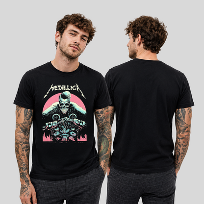 Camiseta Algodon Metallica Denmark Poster